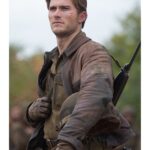 Scott Eastwood Fury Leather Jacket