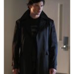 Tom-Welling-Smallville Clark Kent Season 9 Faux Leather Coat