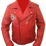 Guns N Roses Red Leather Jacket Sale