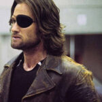 Kurt Russell Escape From La Distressed Leather Jacket