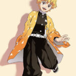 Zenitsu Agatsuma Demon Slayer Coat