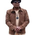 Tito Jackson Brown Leather Jacket