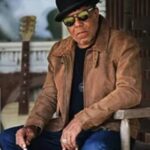 Tito Jackson Brown Suede Jacket