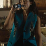 Trigger Warning Parker Jessica Alba Blue Vest Sale