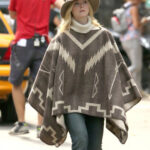 A Rainy Day In New York Ashleigh Grey Poncho Coat