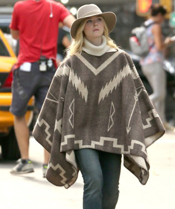A Rainy Day In New York Ashleigh Grey Poncho Coat