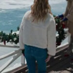 Charlotte Sanders Best Christmas Ever White Coat USA
