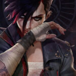 VI Black Leather Jacket