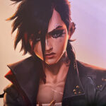 VI Black Leather Jacket