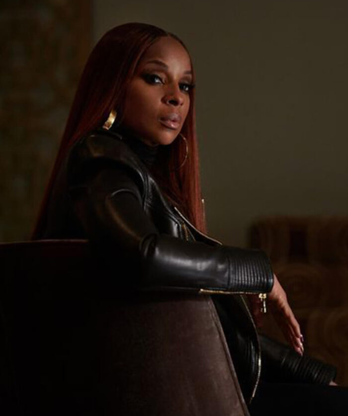 Monet Power Leather Jacket