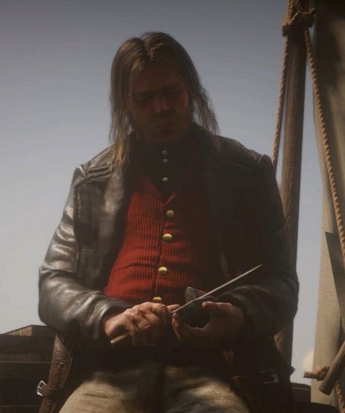 Micah Bell Leather Coat