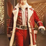 Red One J.k. Simmons Santa Claus Leather Coat Online