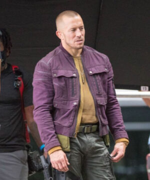 Georges St-Pierre Purple Jacket