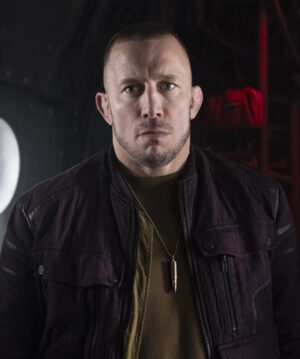 Georges St-Pierre Purple Jacket