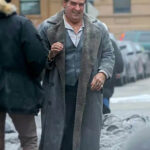 Colin Farrell Shearling Coat