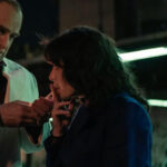 Sofia Falcone Blue Coat