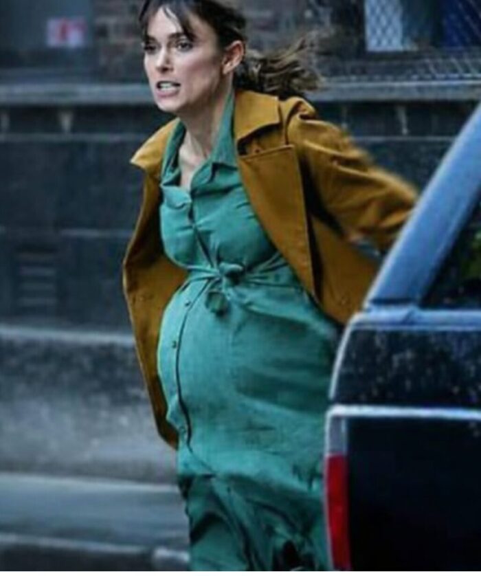 Keira Knightley Black Doves S1 Brown Trench Coat Online