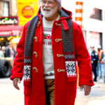 Arnold Schwarzenegger Santa Coat