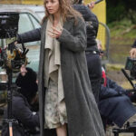 Jodie Comer Grey Coat