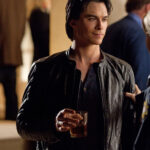 Damon Salvatore Leather Jacket