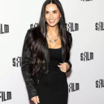 Demi Moore Biker Jacket