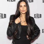 Demi Moore Biker Jacket