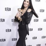Demi Moore Biker Jacket