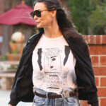Demi Moore Bomber Jacket