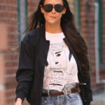 Demi Moore Bomber Jacket
