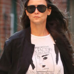 Demi Moore Bomber Jacket