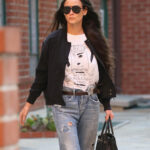 Demi Moore Bomber Jacket
