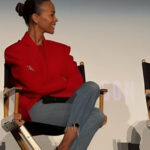 Zoe Saldana Wool Blazer