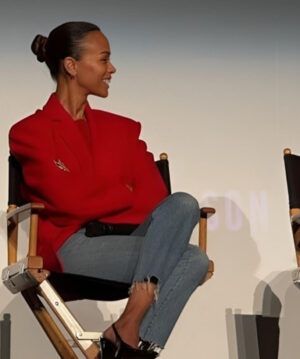 Zoe Saldana Wool Blazer