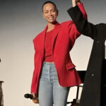 Zoe Saldana Wool Blazer