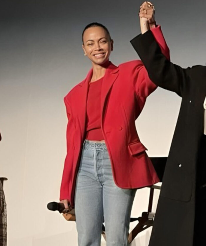Zoe Saldana Wool Blazer