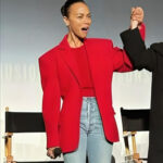 Zoe Saldana Wool Blazer