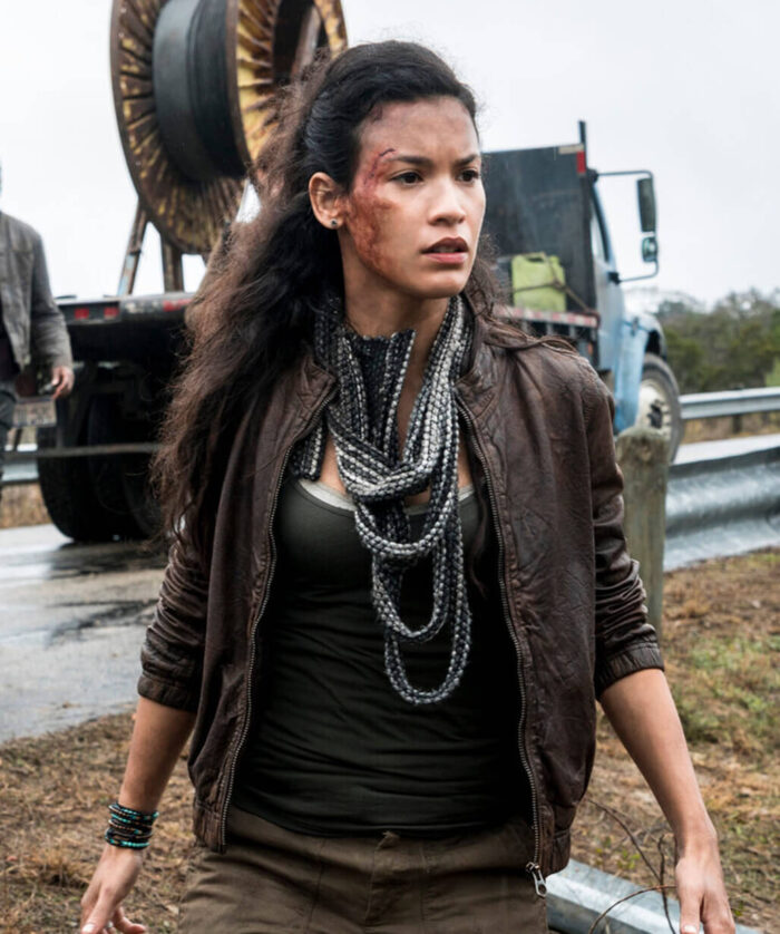 Luciana Galvez Leather Jacket