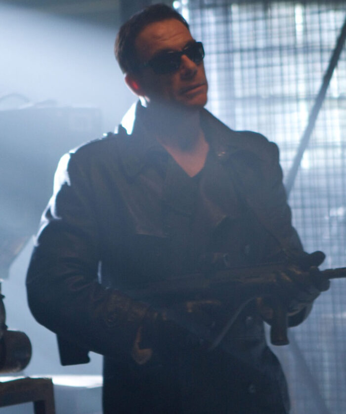 Jean-Claude Van Damme Leather Coat