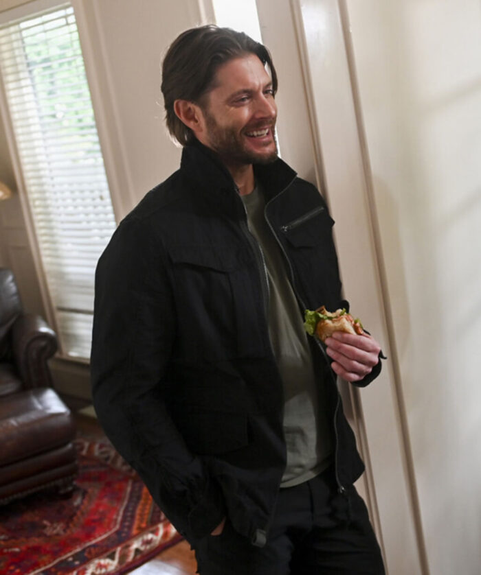 Jensen Ackles Black Jacket