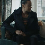 Maria Sten Black Coat