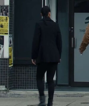 Maria Sten Black Coat