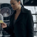 Maria Sten Black Coat