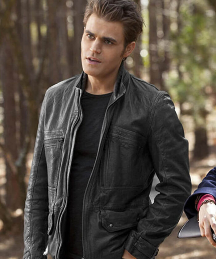 Stefan Salvatore Leather Jacket