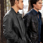 Stefan Salvatore Leather Jacket