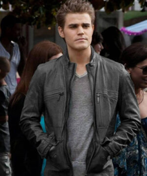 Stefan Salvatore Leather Jacket