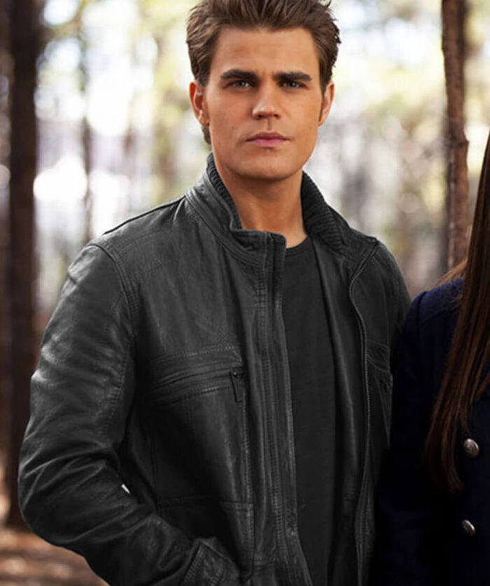 Stefan Salvatore Leather Jacket