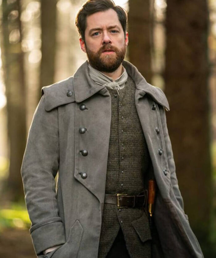 Richard Rankin Grey Coat