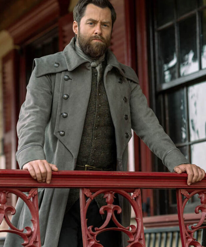 Richard Rankin Grey Coat