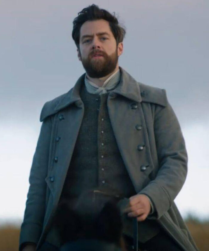 Richard Rankin Grey Coat