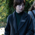 Sophie Thatcher Black Coat